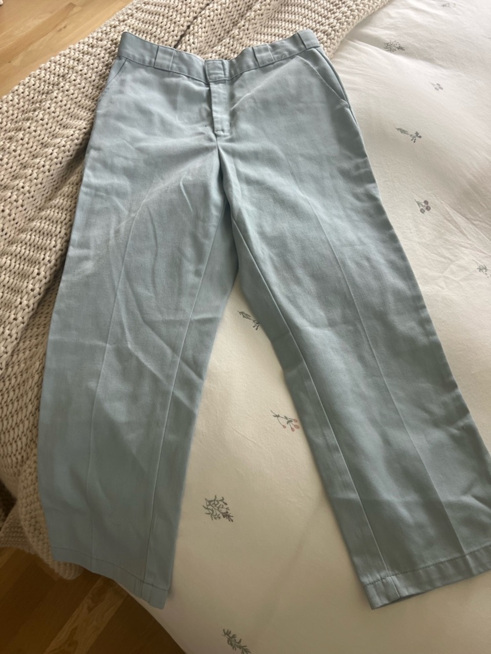 Dickies Men's Chinos in Pale Blue